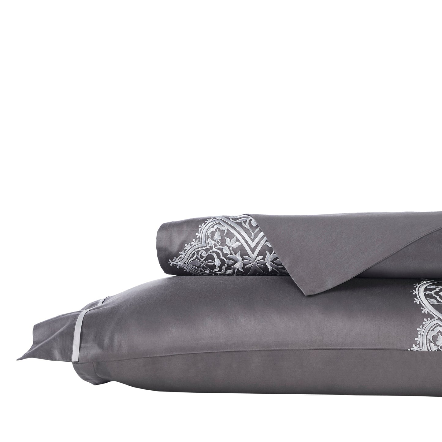FIDDLE EMBROIDERED DUVET COVER SET (6 PIECE SET)