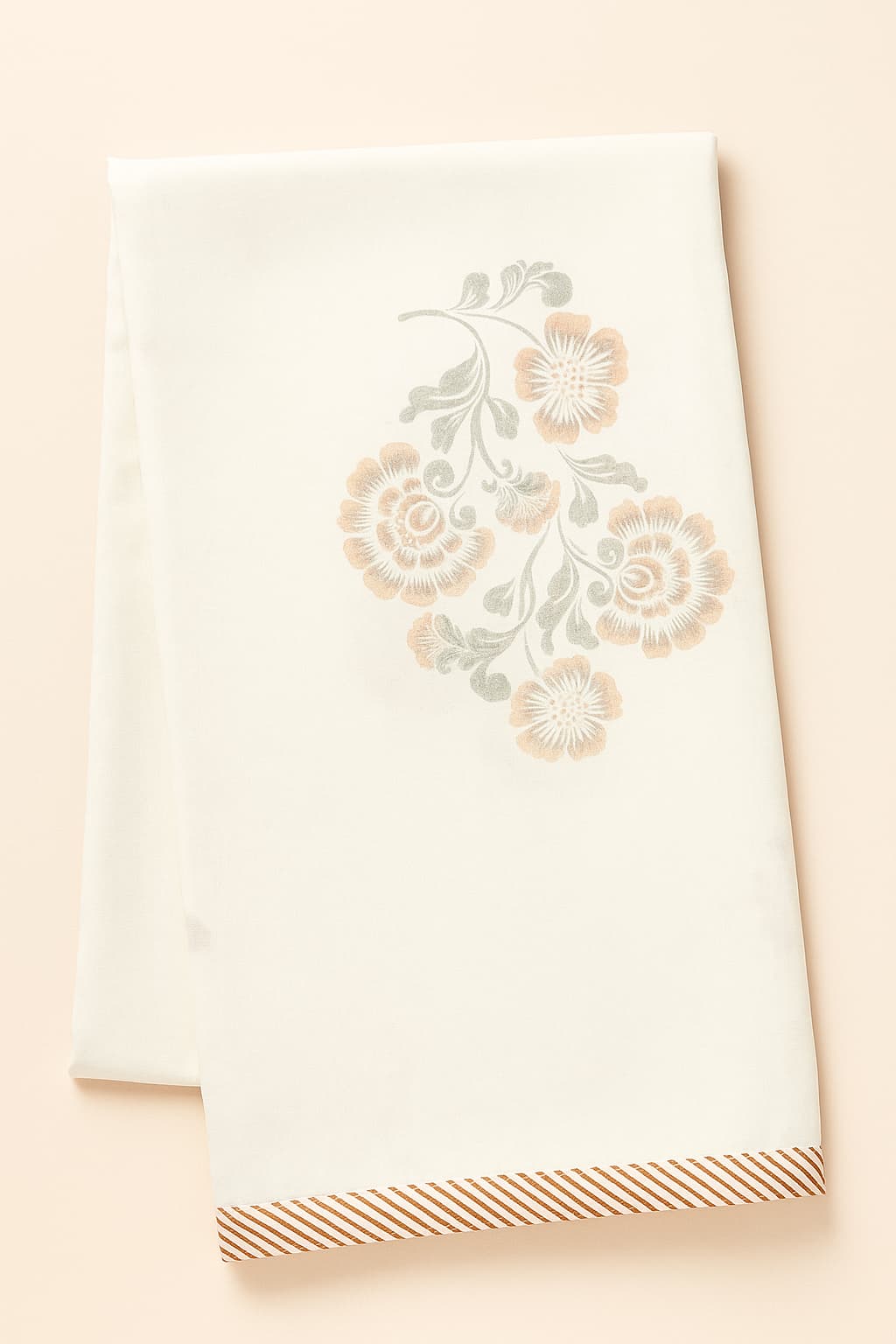 Block Printed Muslin Cotton Dohar