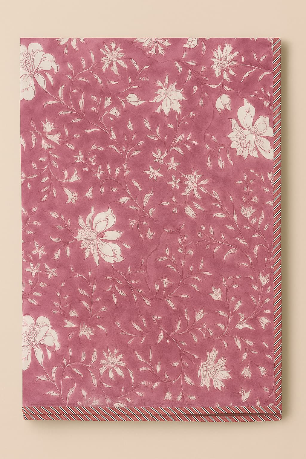 ORCHID DREAM BLOCK PRINTED DOHAR