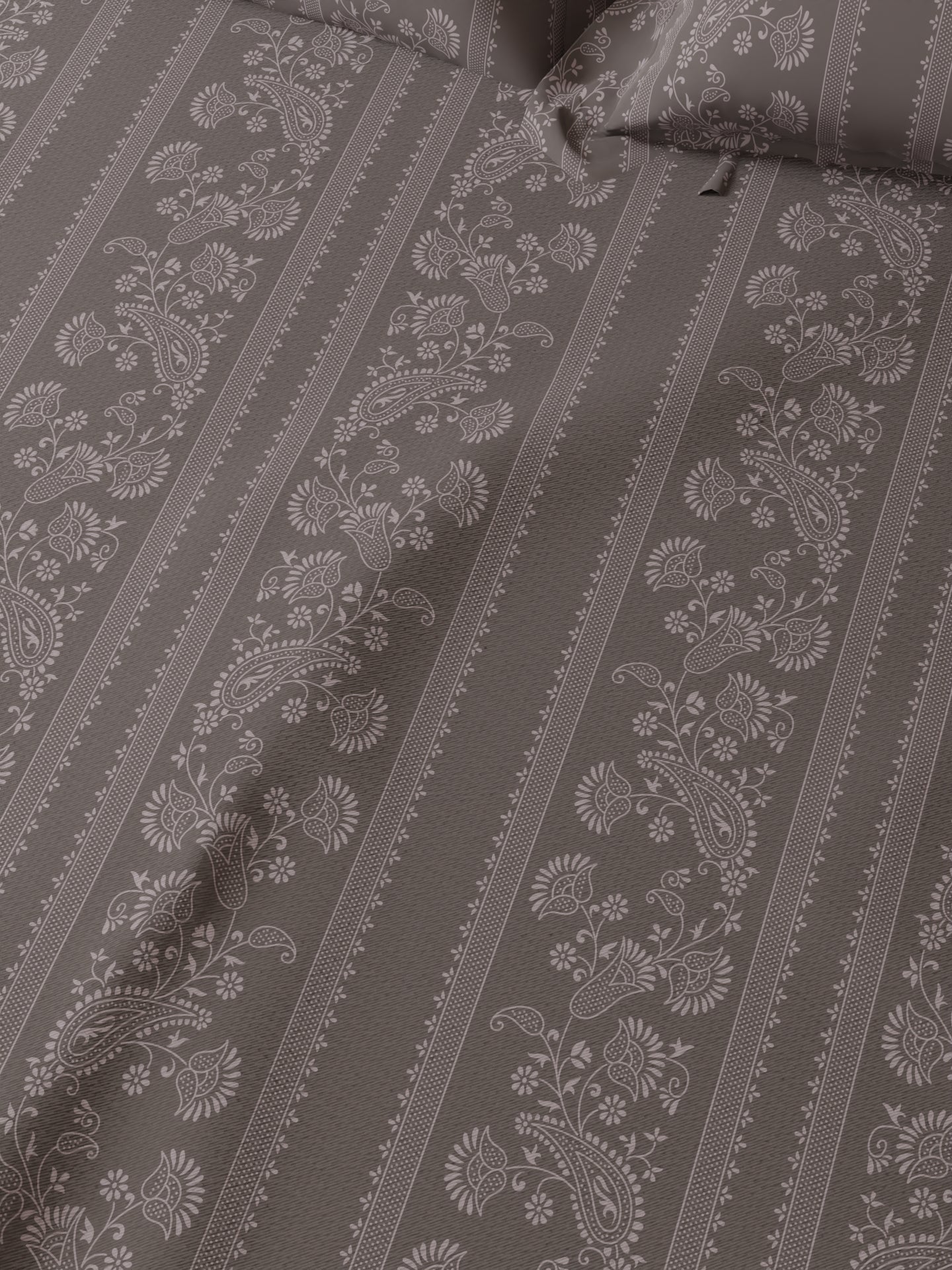 Dark Brown Bedsheet Set