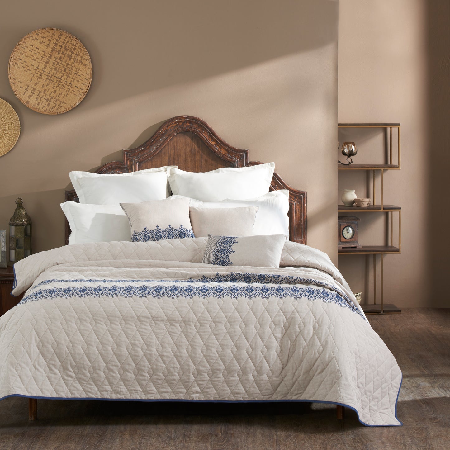 Premium Butterfly Embroidered Bedding Set