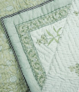 TIMELESS TOUCH COTTON BLOCK PRINT QUILT