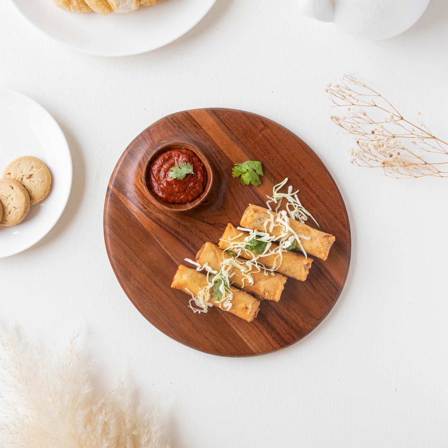 EBELE OVAL PLATTER WITH DIP