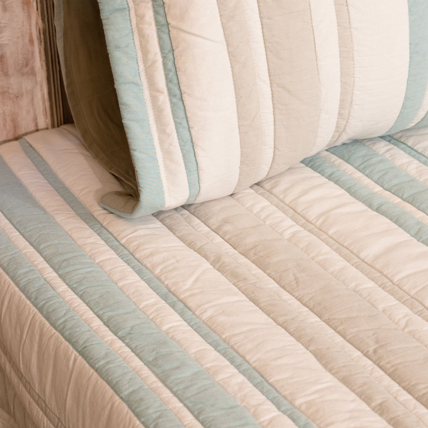 Coastal Stripes BEDDING SET (3 PIECE SET)