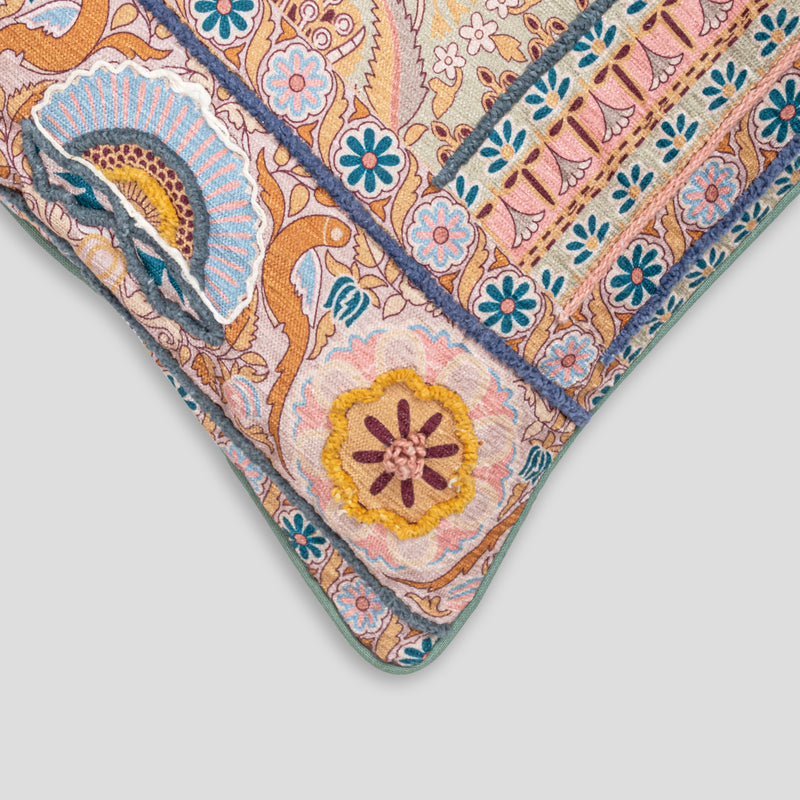 Peacock Pillow Cover
