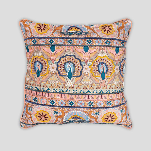 Peacock Cushion Cover