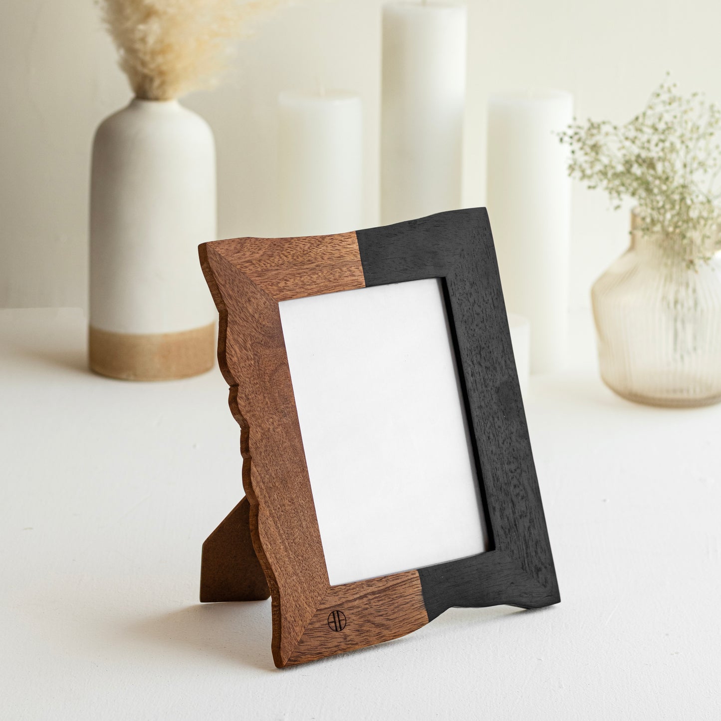 Harmony Photoframe & Tea- light Holder Set