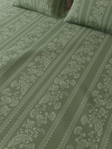 Opal Dark Green Bedsheet Set