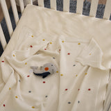 HUGGABLE BABY BLANKET/THROW WITH TOY