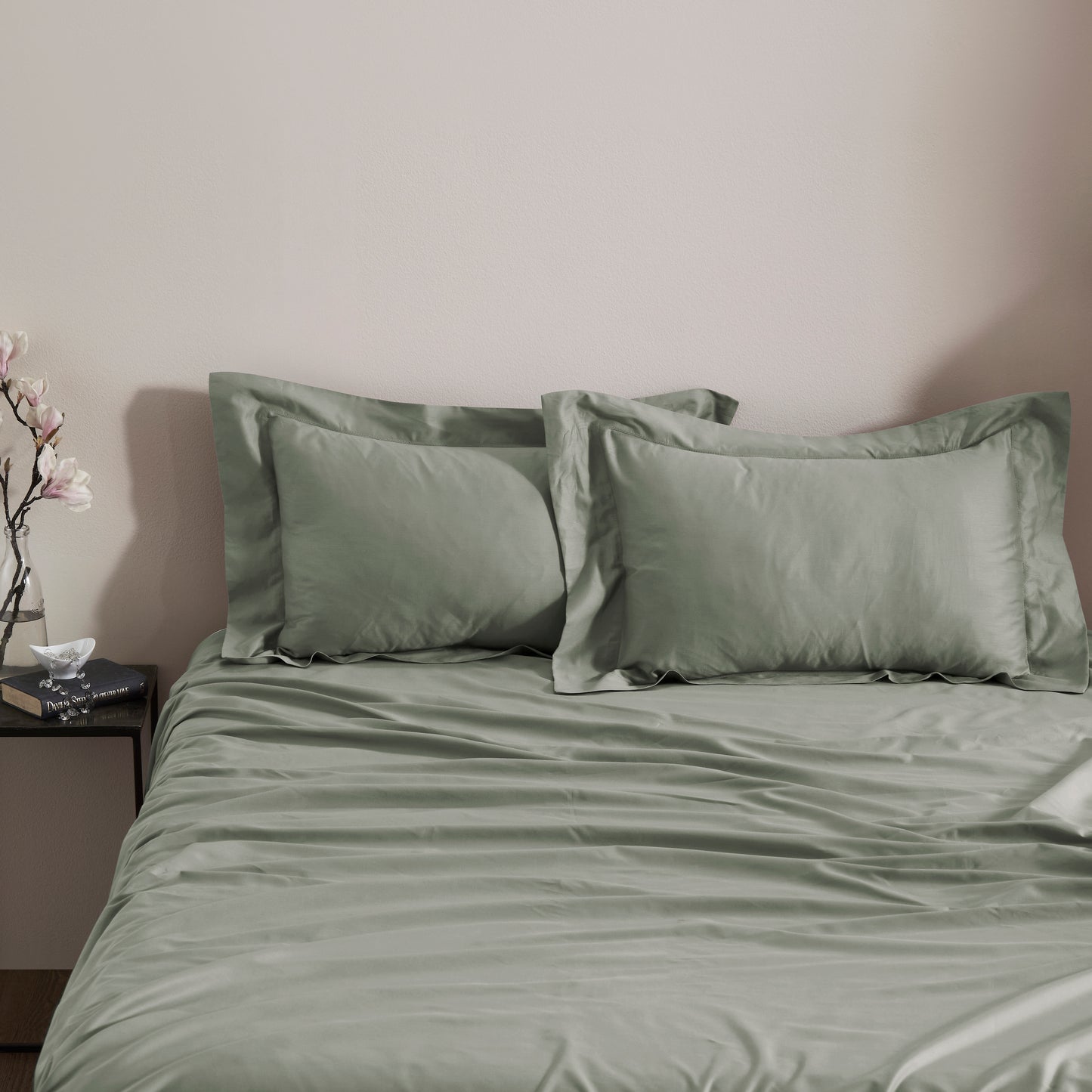 FLORENCE STITCH PLAIN BEDSHEET - 400TC