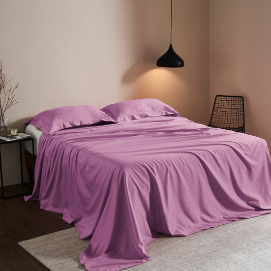 FLORENCE STITCH PLAIN BEDSHEET - 400TC