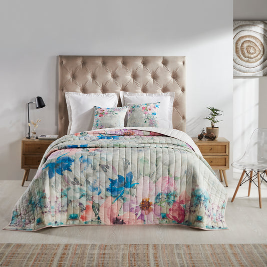 Grey Mullet Digital Printed Bedding Set