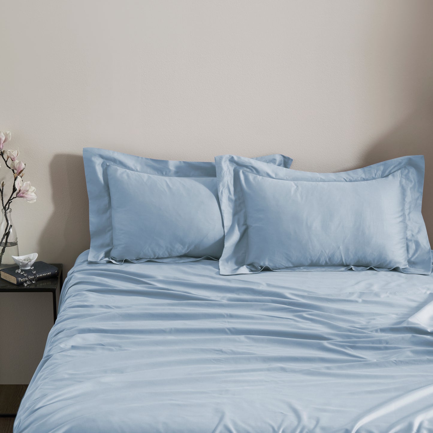 FLORENCE STITCH PLAIN BEDSHEET - 400TC