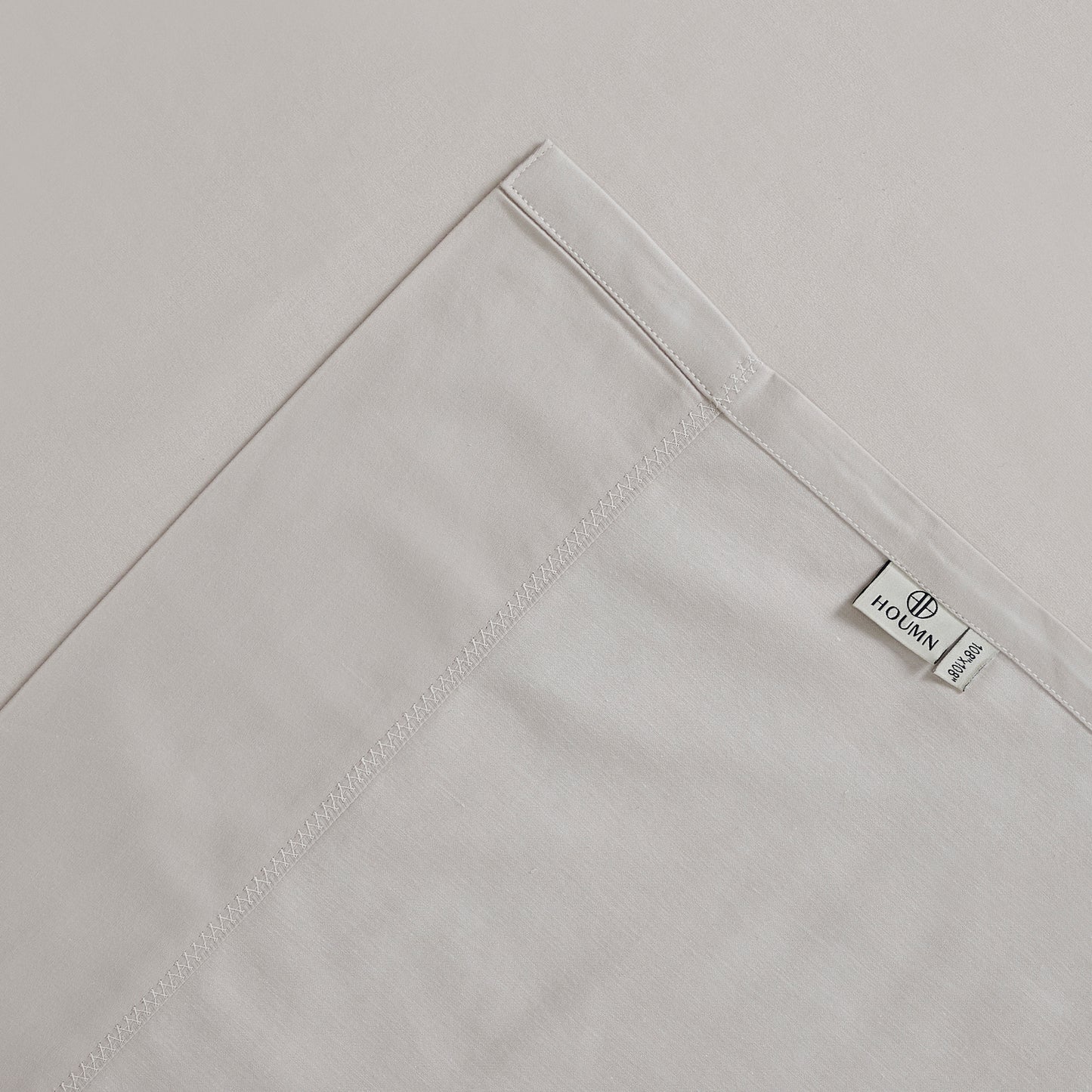 FAGOTING STITCH PLAIN BEDSHEET - 500TC