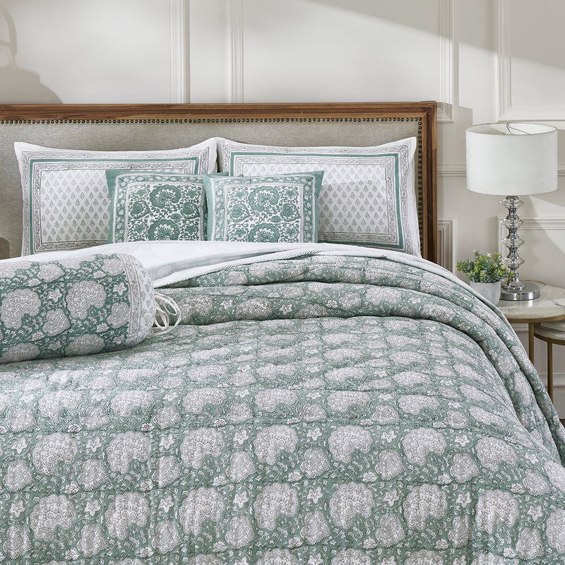 ZURI BLOCK PRINT COTTON DOHAR