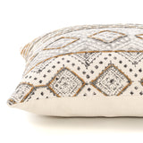Yore Cotton Printed Cushion Cover with Embroidery