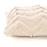 Recite Cushion Cover with Fringe Lace