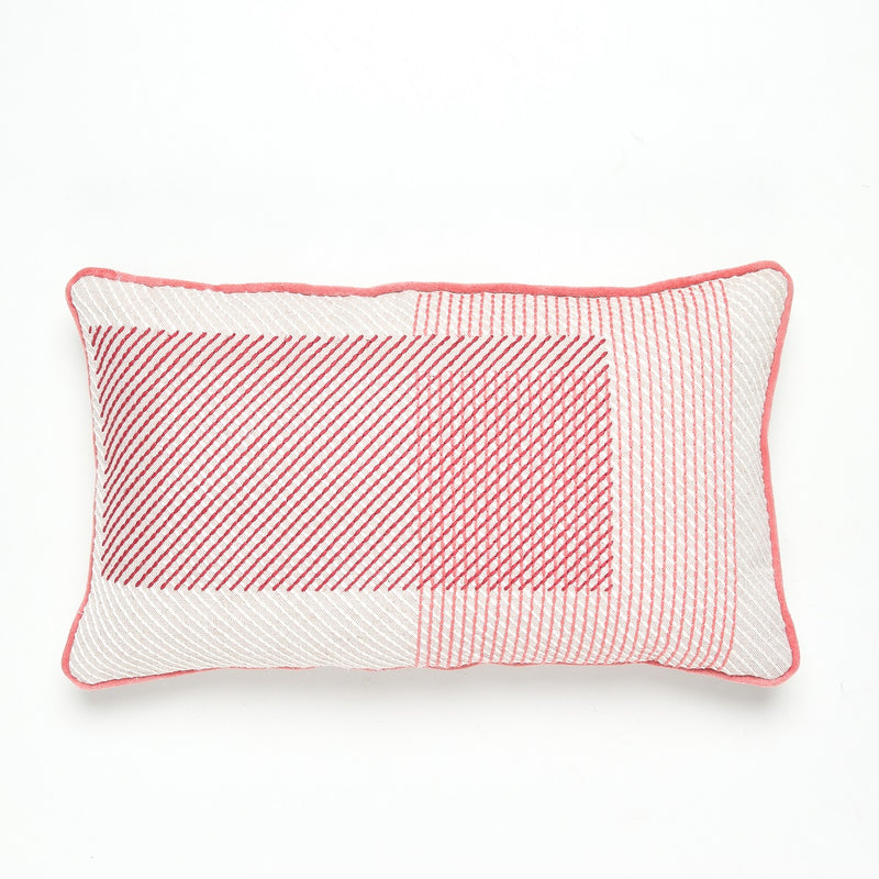 Flare Embroidered Cushion Cover in Multi Color