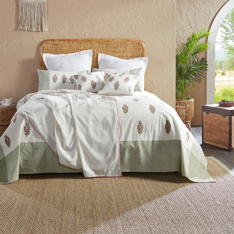 CONIFER BLOCK PRINTED DOHAR