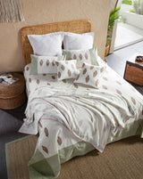 CONIFER BLOCK PRINTED DOHAR