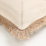 Arcane Embroidered Cushion Cover in Cream