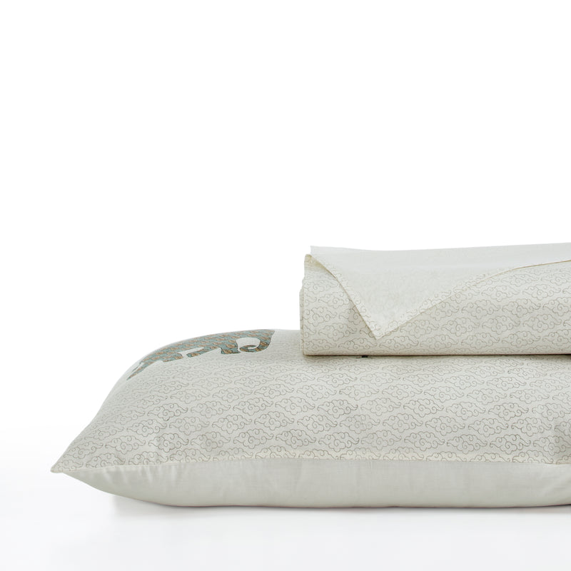 ELEPHANT BLOCK PRINTED BEDDING SET