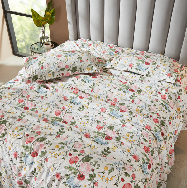 Refuge Digital Printed Bedsheet Set | Houmn