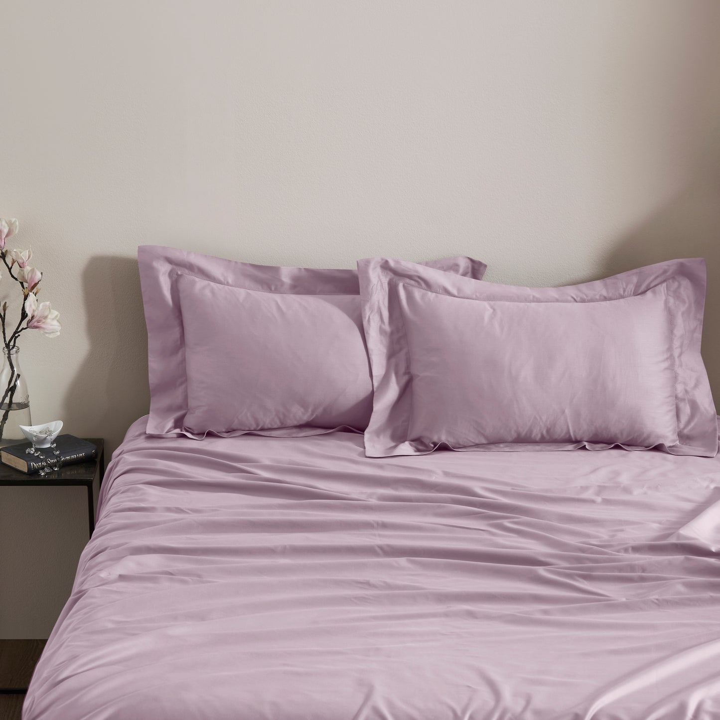 FLORENCE STITCH PLAIN BEDSHEET - 400TC