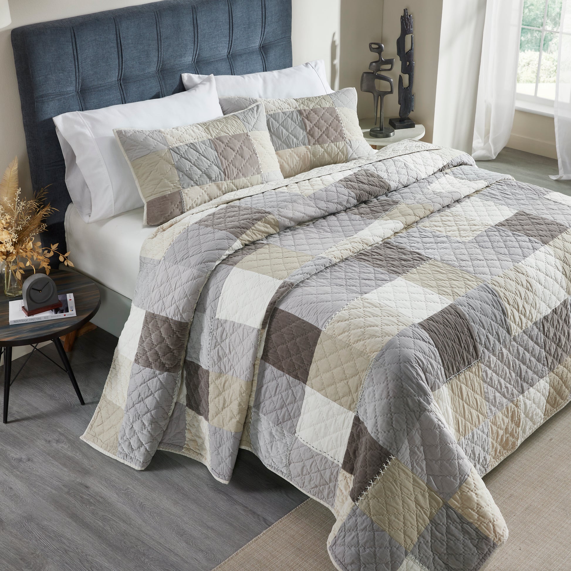 Jigsaw Handmade Patchwork Bedding Set