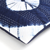 Beyond Cushion Cover Tie Dye with Kantha