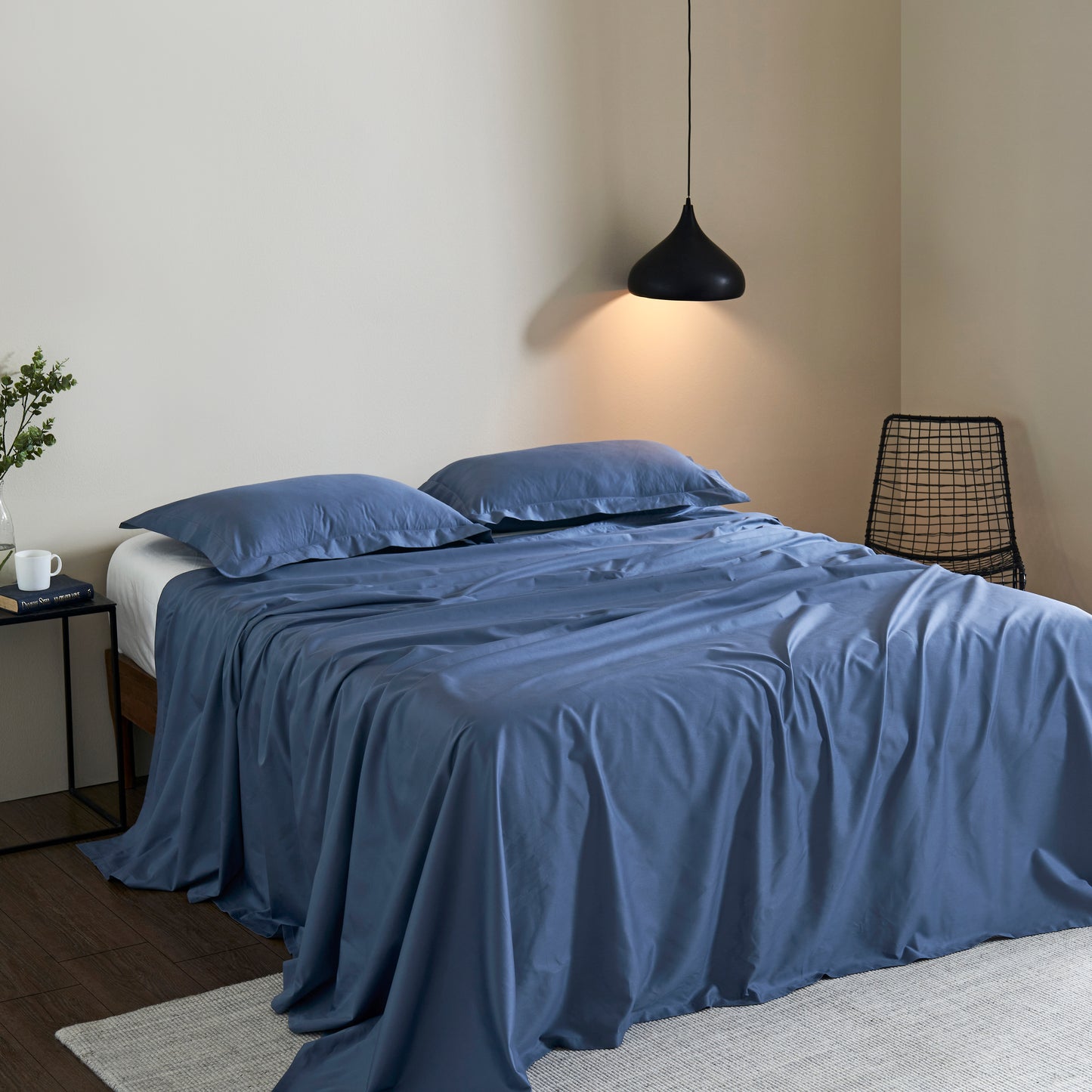 FLORENCE STITCH PLAIN BEDSHEET - 400TC