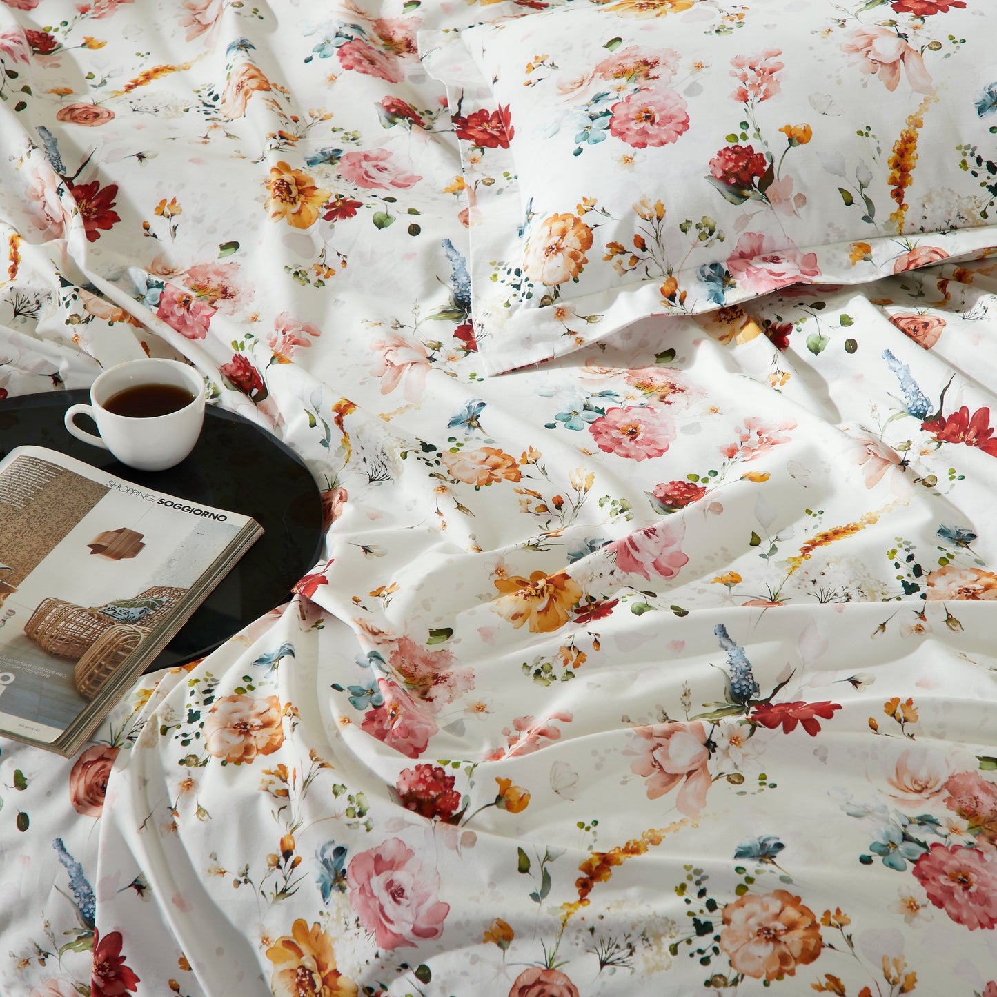 RETREAT DIGITAL PRINTED BEDSHEET SET