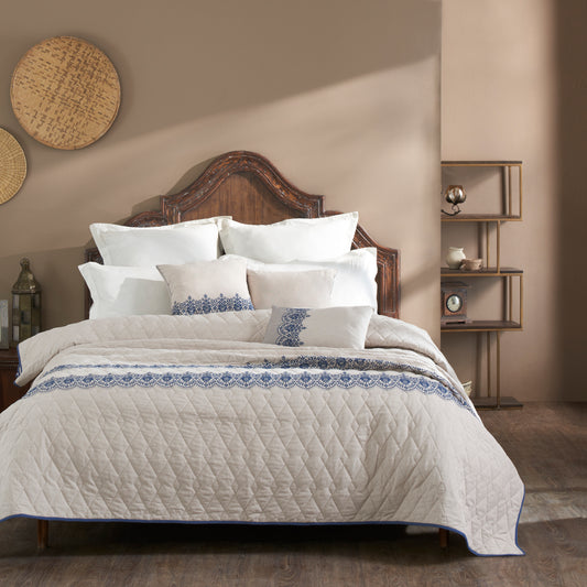 Premium Butterfly Embroidered Bedding Set