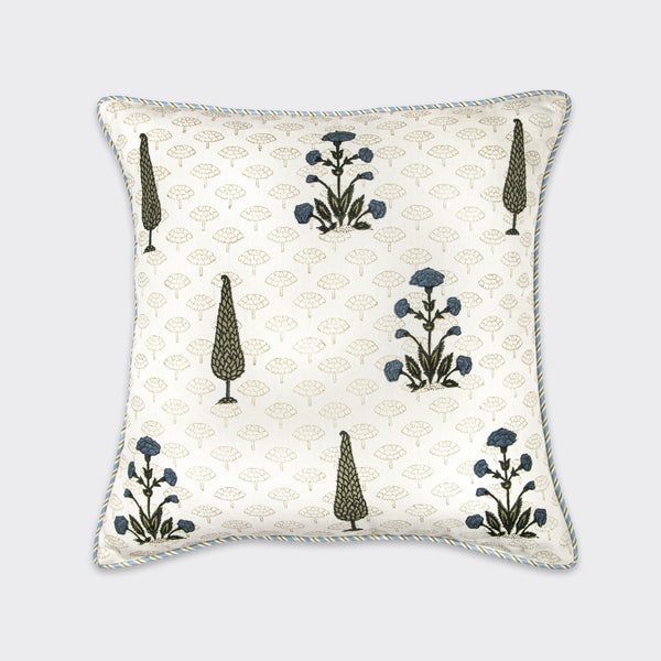 SOLEMN BLOCK PRINTED CUSHION COVER