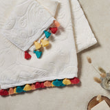 Andrea Egret Coloured Towel