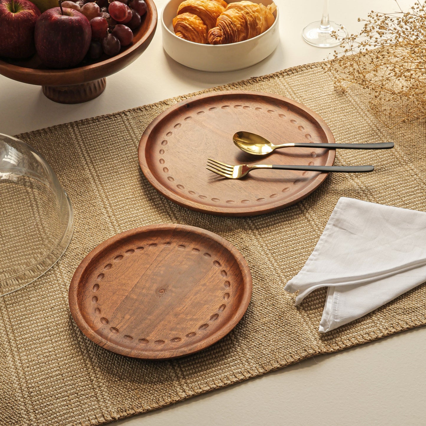 Dinner Hammer Plate - Large + Medium