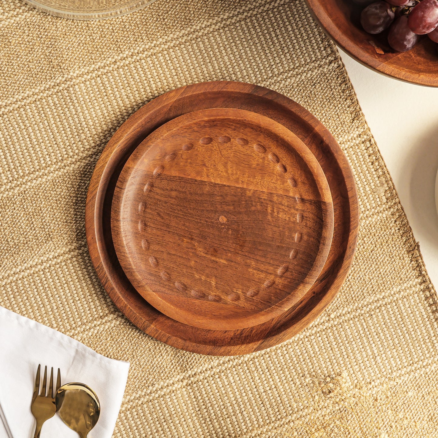 Dinner Hammer Plate - Large + Medium