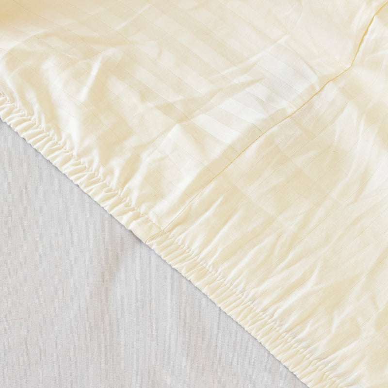 Vanilla Fitted Bedsheet set
