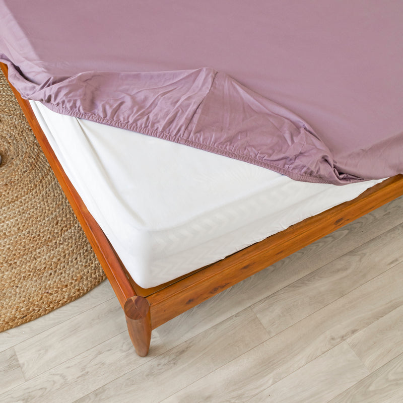 Wine Fitted Bedsheet set