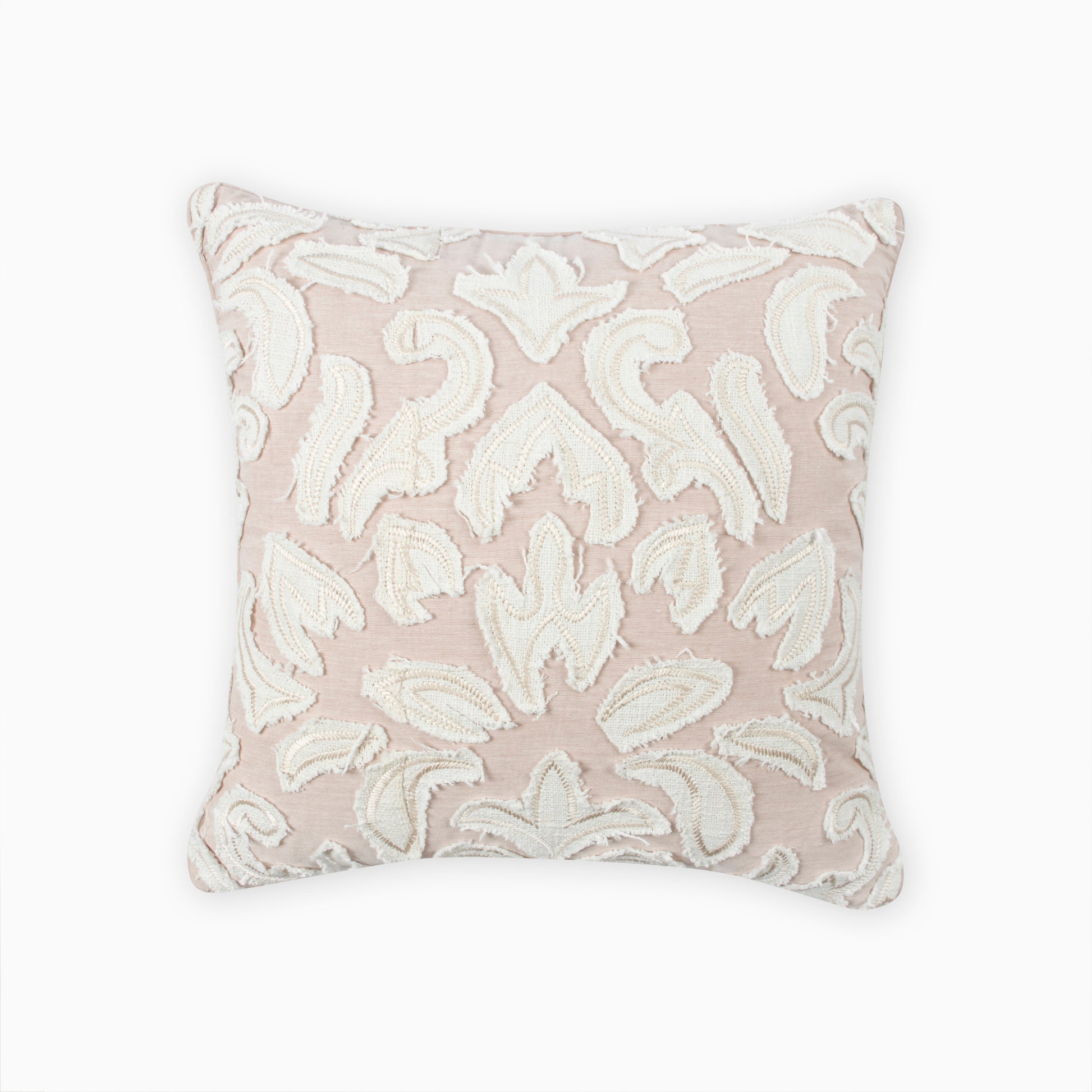 Congo Embroidered Cotton Cushion Cover | Houmn