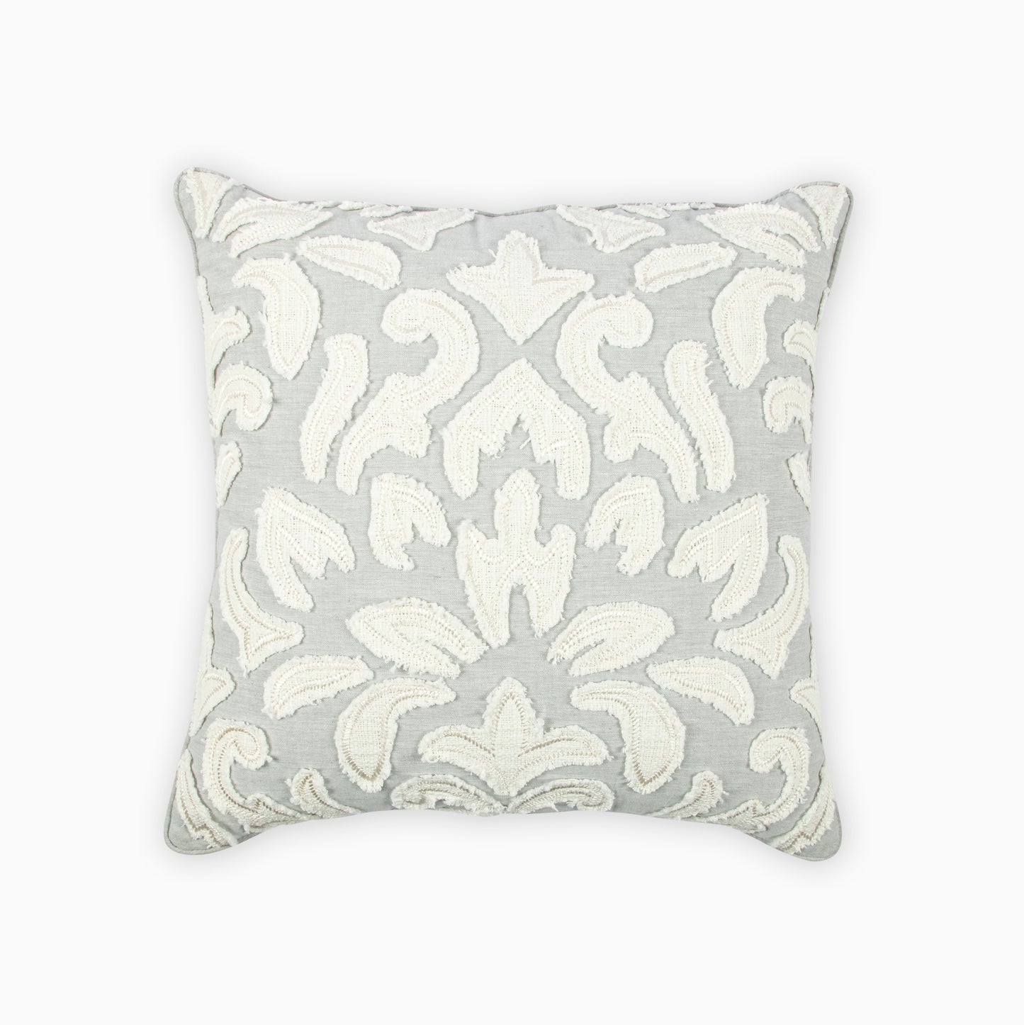 Congo Embroidered Cotton Cushion Cover | Houmn