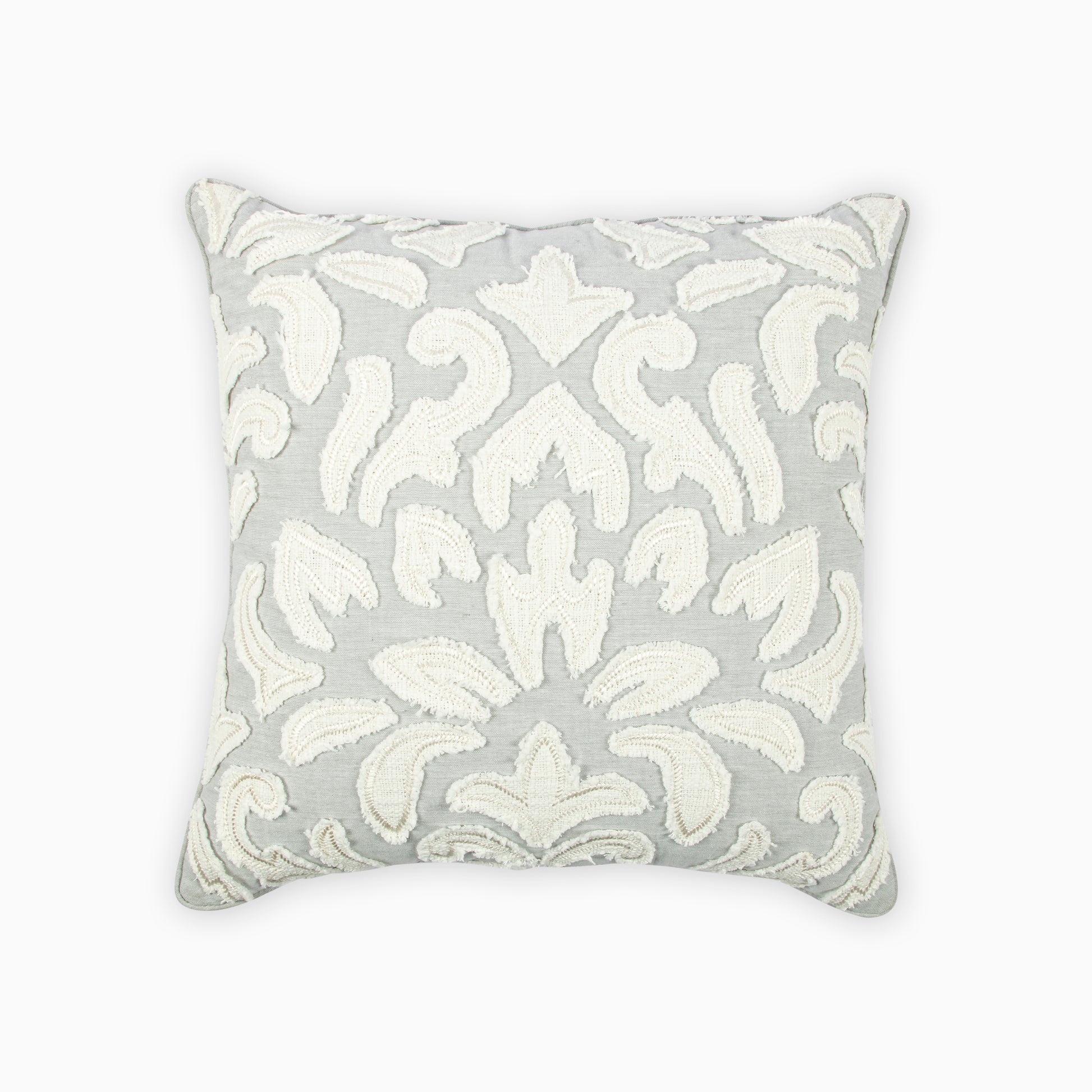 Congo Embroidered Cotton Cushion Cover | Houmn