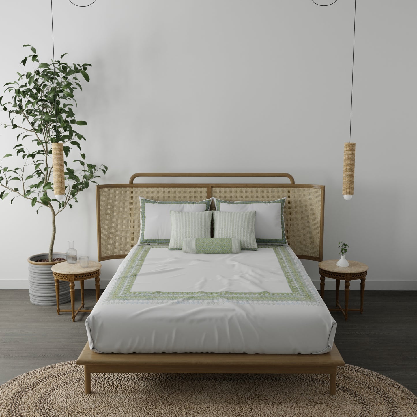 NAZMA COTTON BEDSHEET SET