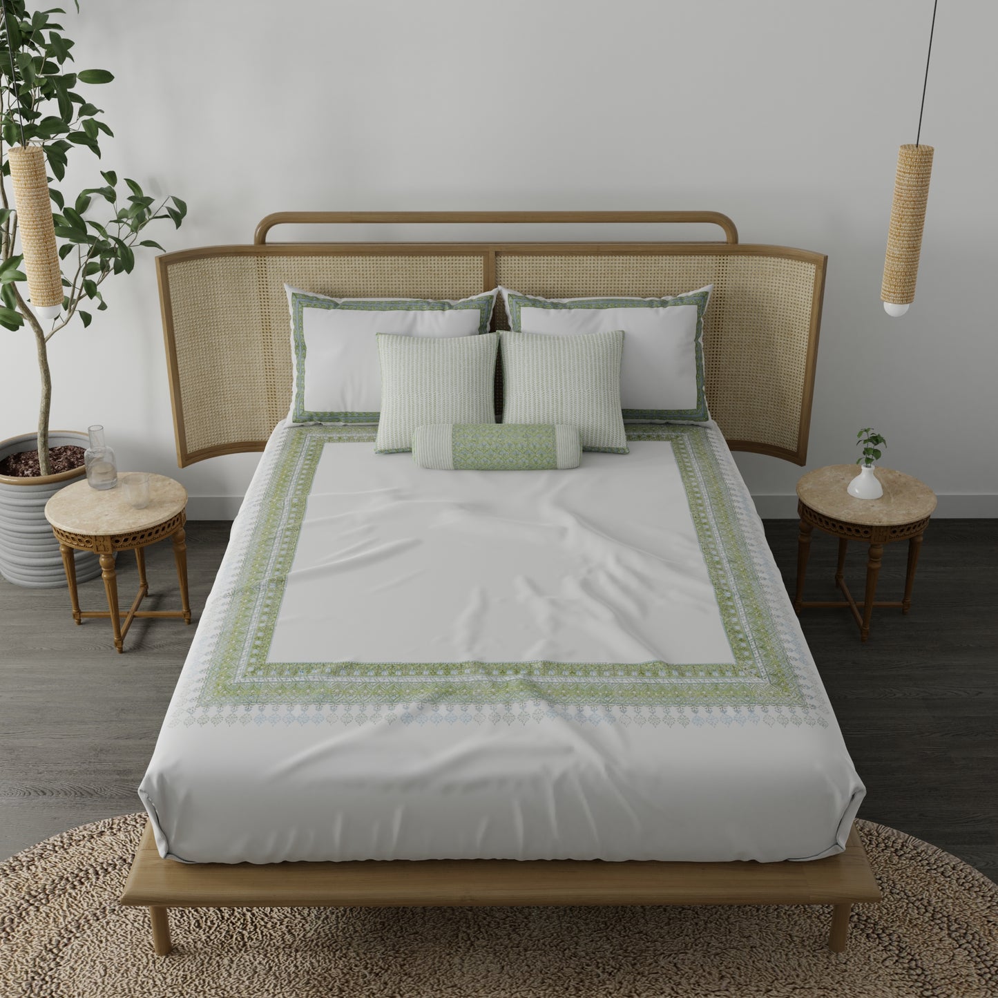 NAZMA COTTON BEDSHEET SET
